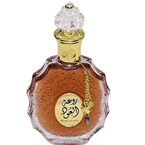Lattafa Rouat Al Oud for Unisex Eau de Parfum Spray, 3.4 Ounce - Medaid International