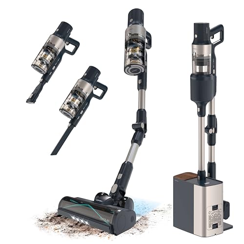 Cecotec - Wireless Vacuum Cleaner with 220AW Suction, 90 Min Runtime, Anti-Tangle Brush