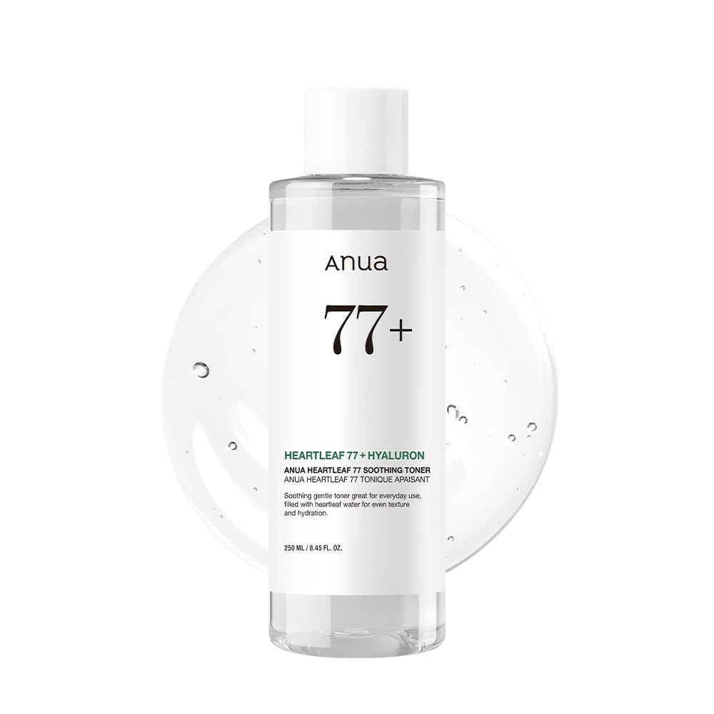 Anua Heartleaf 77 Soothing Toner I pH 5.5 Trouble Care, Calming Skin, Refreshing, Hydrating, Purifying, Cruelty Free, Vegan,(250ml / 8.45 fl.oz.) - Medaid International