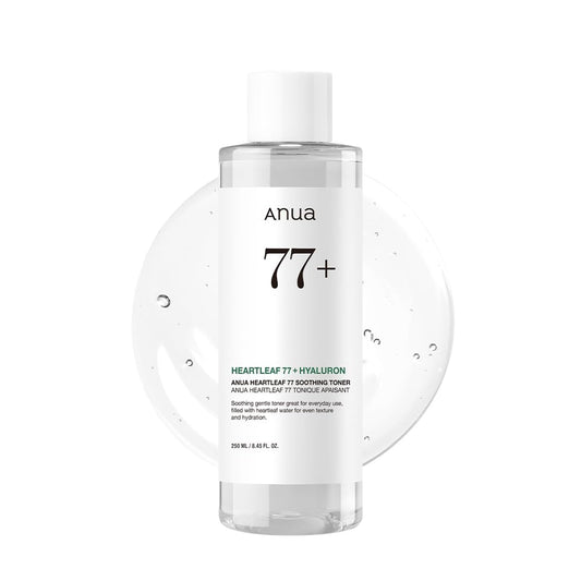 Anua Heartleaf 77 Soothing Toner I pH 5.5 Trouble Care, Calming Skin, Refreshing, Hydrating, Purifying, Cruelty Free, Vegan,(250ml / 8.45 fl.oz.) - Medaid International