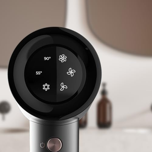 Cecotec - 1600W Hair Dryer with Diffuser, Nano Ion Technology, 3 Heat & Speed Settings