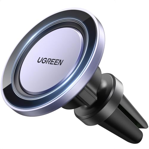UGREEN - MagSafe Car Mount Air Vent 360° Magnetic Phone Holder, Strong Magnet, iPhone 16 Pro Max Compatible