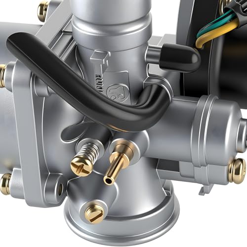 Wilktop - 18 mm E-Choke Carburetor for CPI, 2-Stroke Engines, Compatible with Hussar & Minarelli