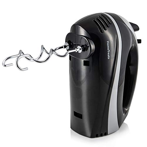 Home Treats - Electric Hand Mixer with 5 Speeds, 2 Blades & Turbo 300W