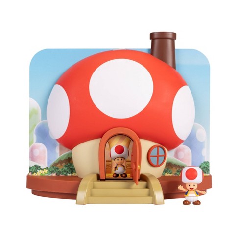 Nintendo Super Mario Deluxe 2.5" Toad House Playset - Medaid International