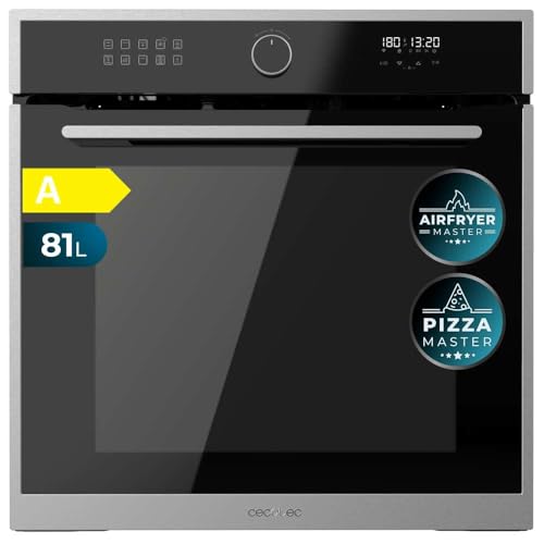 Cecotec - 3400W Multi-Function Built-in Oven with 81L Capacity & 11 Functions