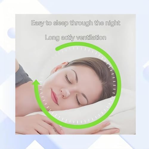 Dladhict - 50 Count Anti-Snore Nasal Strips for Better Breathing & Sleep Relief