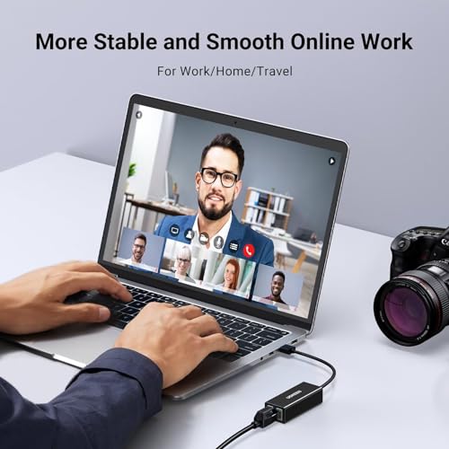 UGREEN - USB to Ethernet Adapter, 10/100 Mbps, AX88772D Chip, RJ45 for Laptop