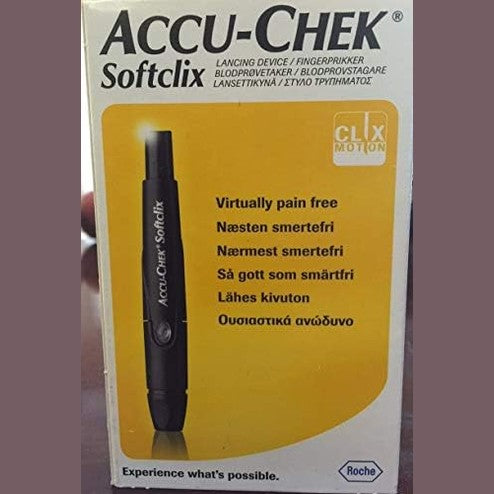 Accu-Chek Softclix Lancing Device with 25 Lancets - Medaid International