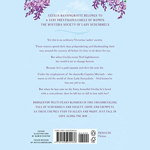 India Holton - The Wisteria Society of Lady Scoundrels: Fantasy Novel with Bridgerton & Peaky Blinders Vibes, TikTok Sensation, Engaging Characters, Unique Plot