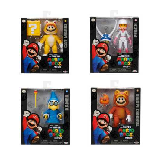 Nintendo Super Mario Movie 5" Fig Wave #2 Asst. 4 (Assorted) - Medaid International