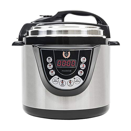Cecotec - Programmable Electric Pressure Cooker GM Model D, 6L Capacity, 6 Menus, Frying Function