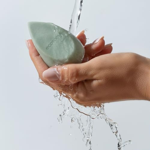 EcoTools Blurring Blender Makeup Sponge, Makeup Blending Sponge For Blurred Skin, For Liquid & Cream Foundation, Cloud Coverage Memory Foam, Eco Friendly, Latex Free, Cruelty-Free & Vegan 1 Count - Medaid International