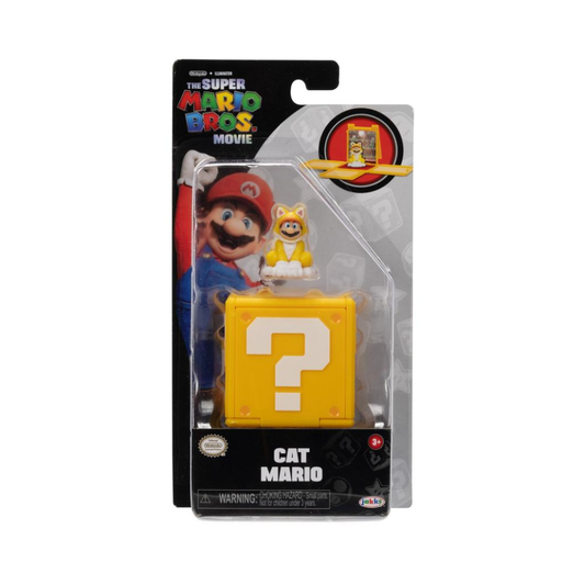 Nintendo Super Mario Movie 1.25" Mini Figure Wave #2 - Cat Mario - Medaid International