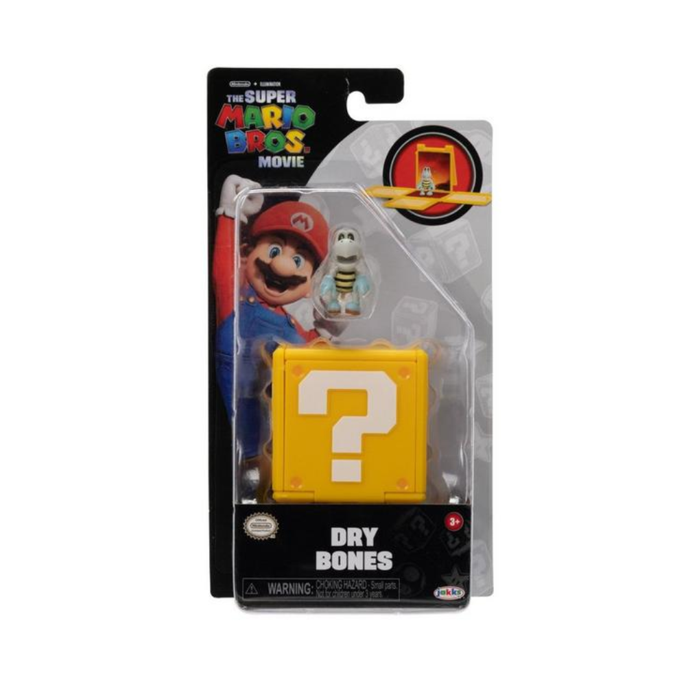 Nintendo Super Mario Movie 1.25" Mini Figure Wave #2 - Dry Bones - Medaid International