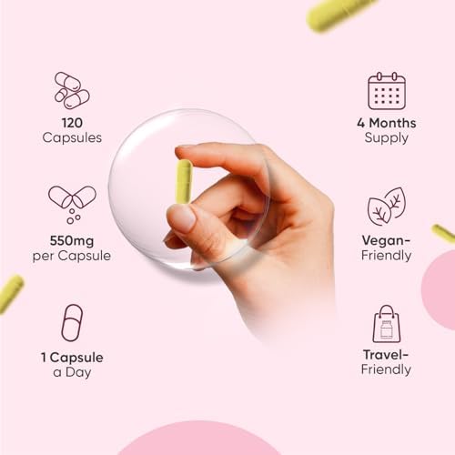 Trans Resveratrol with Quercetin - 120 Capsules - 4 Months Supply - Resveratrol Supplements - 1 Capsule a Day - Sourced from Japanese Knotweed - Non-GMO & Vegan-Friendly - Magnesium Stearate-Free|B01FWFE7VK