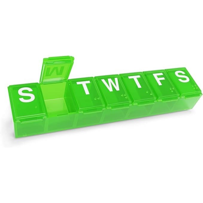 Asherpro Spring Valley Omega-3 Fish Oil, 1000mg, Omega 3 Fish Oil, Fish Oil Omega 3 Supplements,Omega3, Omega 3 Fatty Acid Supplements, Fish Oil Supplements,= 120 Count + Pill Organizer - Medaid International