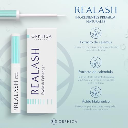 Orphica - REALASH Eyelash Conditioner, Hormone-Free Growth Serum, 2ml