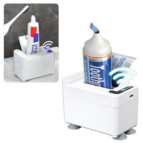 Nalacal - Auto-Sensing Electric Toothpaste Dispenser, Wall Mounted, Easy Squeeze