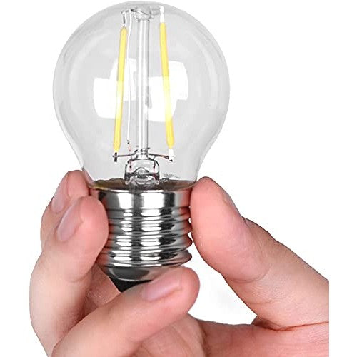 X14 - E27 LED 4W Bulbs G45, 2700K Warm White, Energy Saving, Decorative Lighting