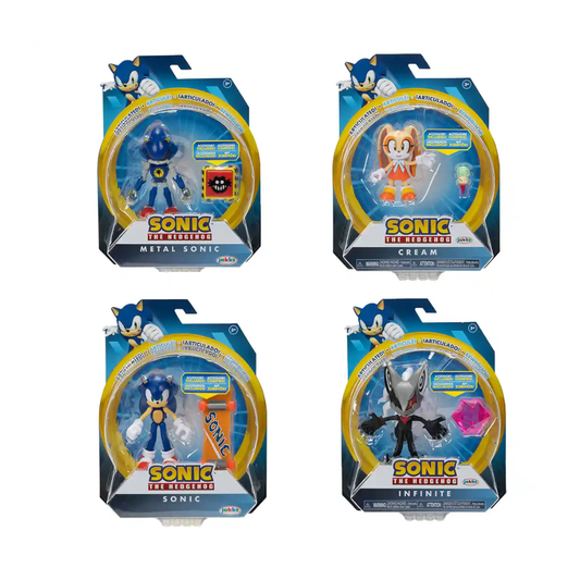 Sonic the Hedgehog 4" Figure with Accesorries Wave #13 (1 Random) - Medaid International