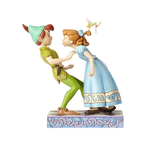 Disney Traditions by Jim Shore - Peter Pan & Wendy Figurine, Colorful Resin, 190cm