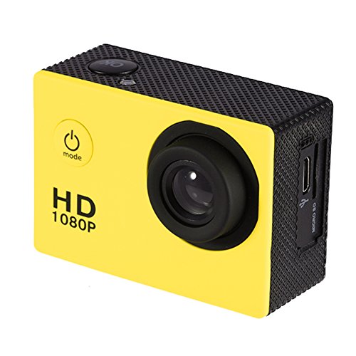 Serounder - 1080P Action Camera Kit, 12MP, 30m Waterproof, Full LCD Display
