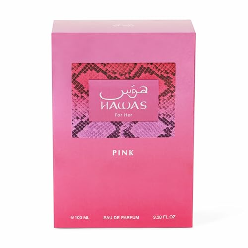 Hawas Collection - Hawas Pink by Rasasi for Women - 3.38 oz EDP Spray - Medaid International