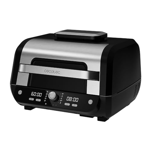 Cecotec - 8L Air Fryer with 1700W Power, 12 Cooking Modes, Adjustable Temp