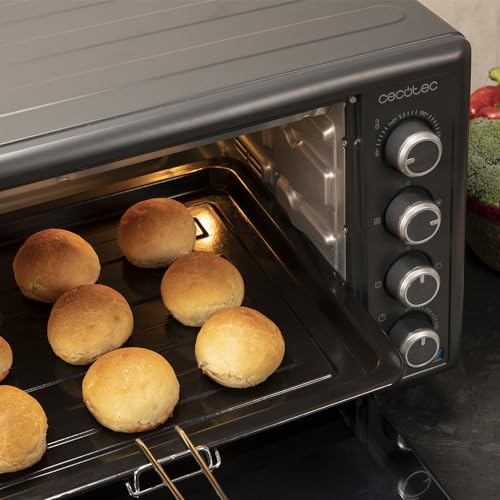Cecotec - 60L Convection Oven, 2200W Power, 12 Functions, Indoor Light