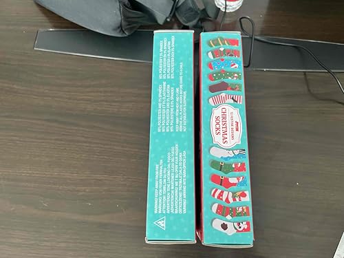JOYIN 12 Pairs Christmas Socks for Women, Men with Box Christmas Gifts for Teens, Women and Men as Holiday Gifts - Medaid International
