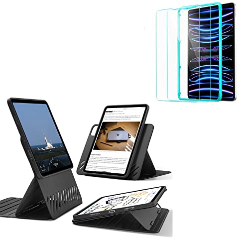 Esr - Rugged iPad Pro 11 Case with Screen Protector, Magnetic Cover & Stand