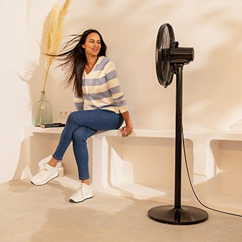 Cecotec - EnergySilence 555 Smart XL 55W Fan, 2-in-1, Remote, 3 Modes, Timer