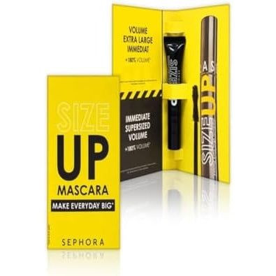 Sephora Collection Size Up Mascara Mini - Volumizing Mascara For Full, Defined Lashes - 1.5g - Medaid - Lebanon