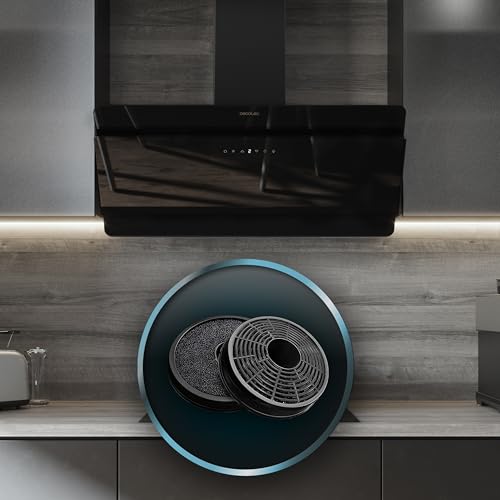 Cecotec - 90cm A++ Extractor Hood with 800m3/h, LED Lighting & Touch Control