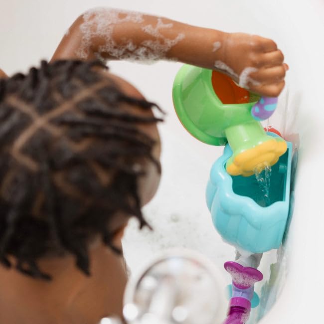 Nuby Wacky Waterworks Pipes Bath Toy - Baby Bathtub Toy with Interactive Features for Cognitive Development - Medaid International