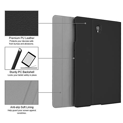 Fintie - Slim Bluetooth Keyboard Case for Samsung Galaxy Tab S4 10.5, Type-C Charging