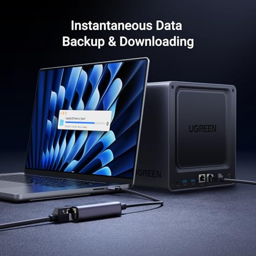UGREEN - 2.5G USB C to Ethernet Adapter, Aluminum, Thunderbolt 4/3 Compatible