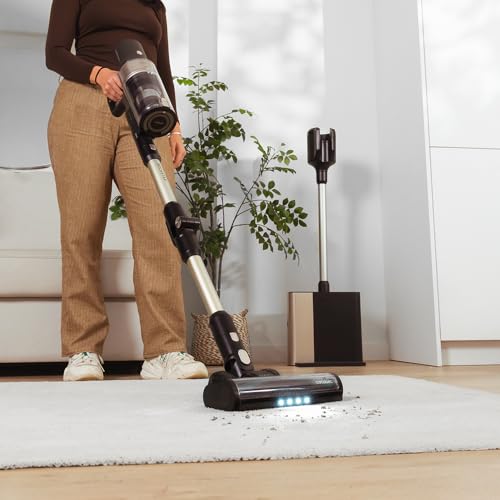 Cecotec - Wireless Vacuum Cleaner with 220AW Suction, 90 Min Runtime, Anti-Tangle Brush