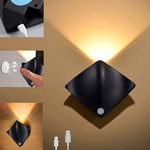 Senfay - Rechargeable Motion Sensor Wall Light for Kids Bedroom
