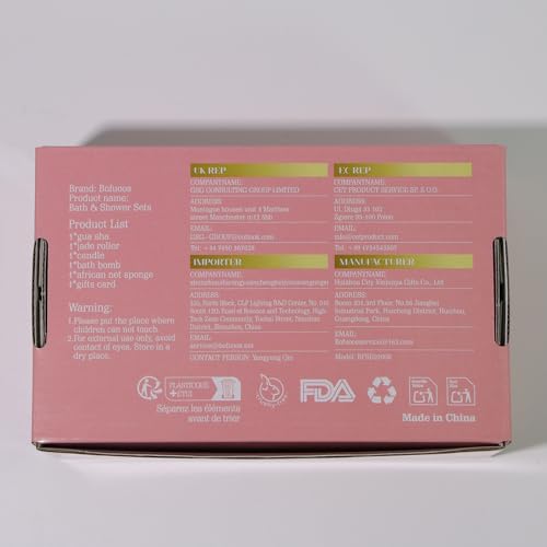 Bofuoos Christmas Gifts for Women - Stocking Stuffers for Women, Luxurious Self Care Relaxation, White Elephant, Birthday, Valentines Day Gift Ideas for Her, Wife, Mom, Unique Pink Beauty Gift Set - Medaid International