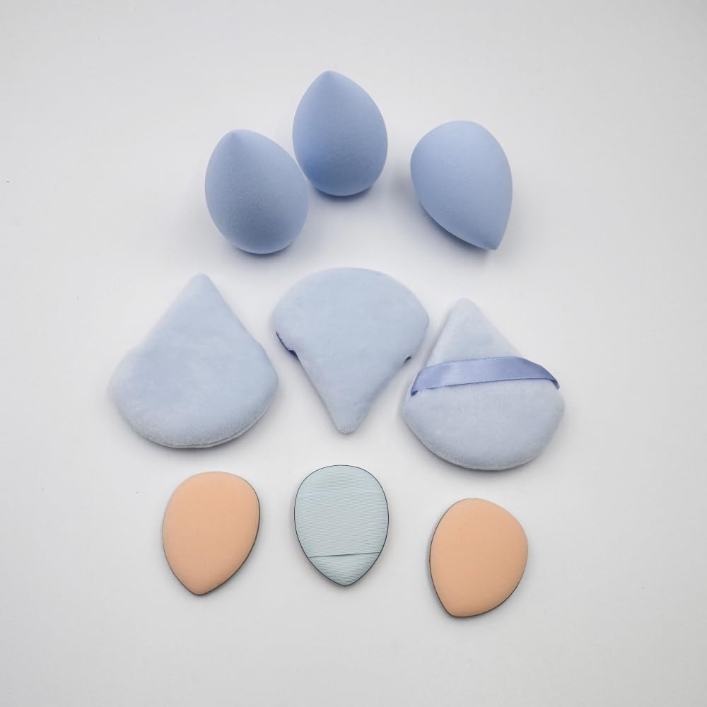 12 Pieces Set Makeup Sponge Set Blender Sponges for Liquid, Cream, and Powder Stlyle 25 - Medaid International