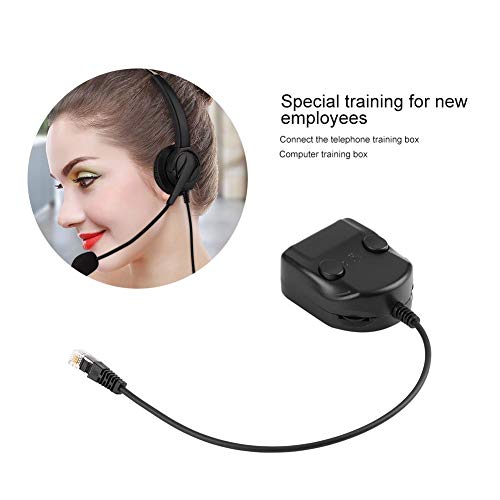 Eboxer - Crystal Headset Telephone Training Box Splitter for Call Centers