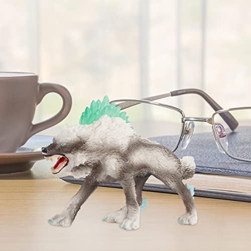 Lianr - Realistic Wolf Action Figures for Party Decor, Durable & Detailed