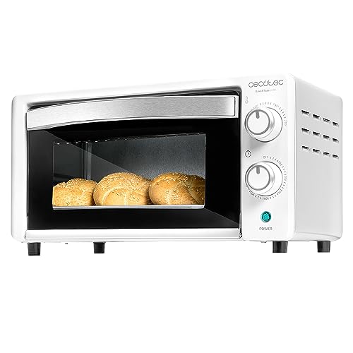 Cecotec - Bake&Toast 1090 White, 10L, 1000W, 60min Timer, 230ºC Temp