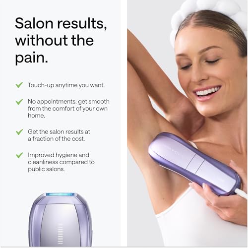 Ulike Laser Hair Removal Device Air 10 Ipl Gift for Women and Men, Ice Cool and Permanent Hair Reduction for Nearly Painless, Dual Lights, Skin Sensor & USHR Mode Hair Removal in 10mins from Home - Medaid International