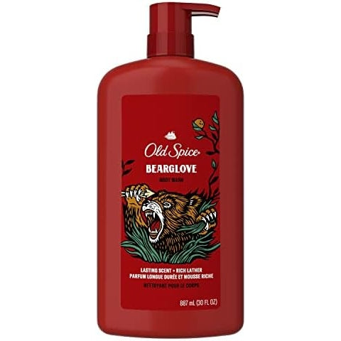 Old Spice Bearglove Body Wash, 30 oz - Medaid