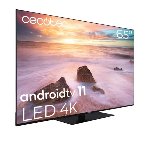 Cecotec - 65" 4K UHD Smart TV A2 Series, Android 11, Dolby Vision & Atmos