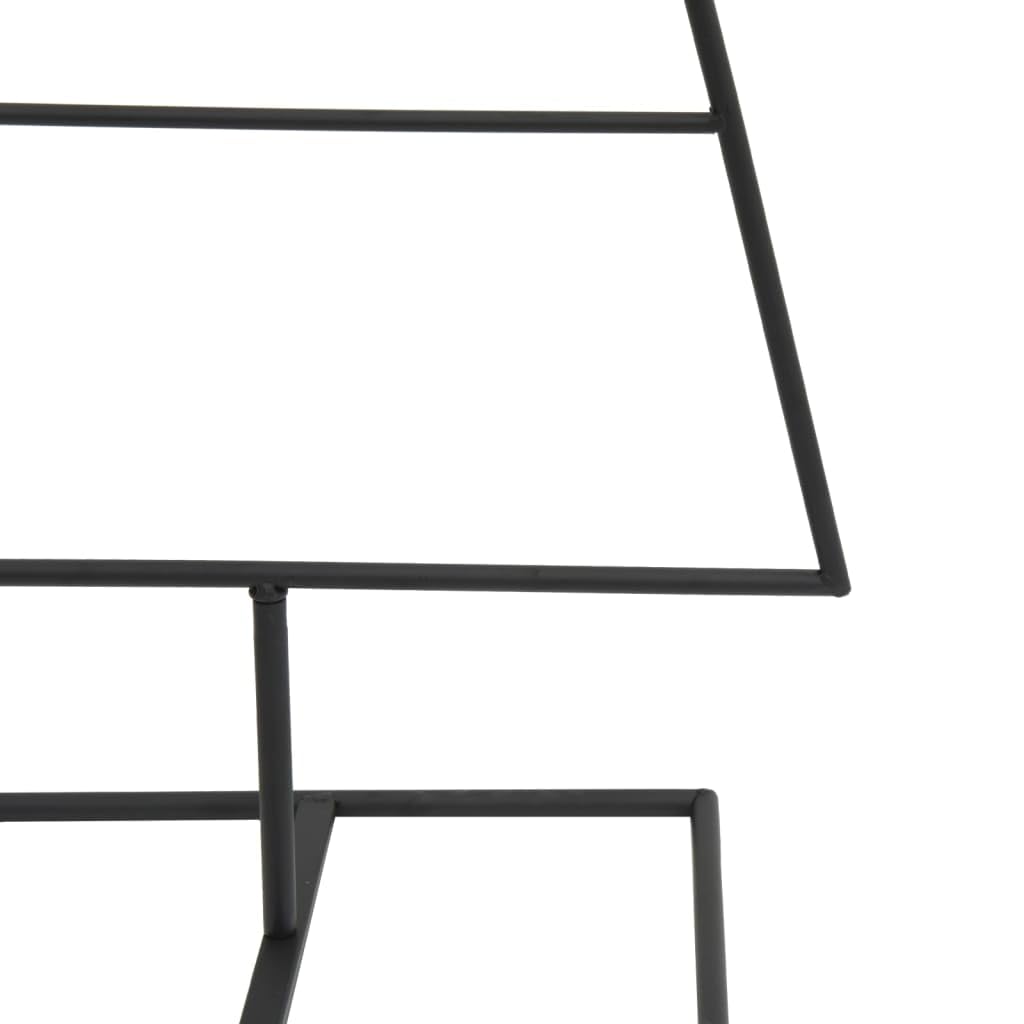 vidaXL, Stylish Living Room Accent, Metal Xmas Tree, Fun Indoor Decor, Gold Stand, Perfect Seasonal Home Feature - Medaid International