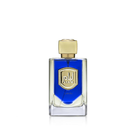 Lattafa Liam Blue Shine Eau de Parfum Spray for Unisex, 3.4 Ounce - Medaid International